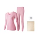 Women's Crew Neck Set (Bright Pink) Pure Cotton SkinFriendly/3A Comfortable