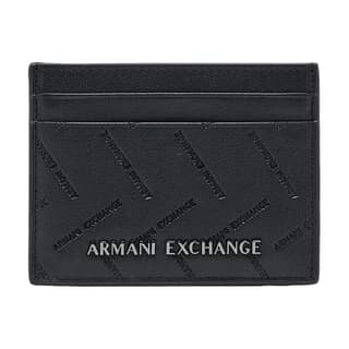 ARMANI EXCHANGEAE Cow Card Holder Black