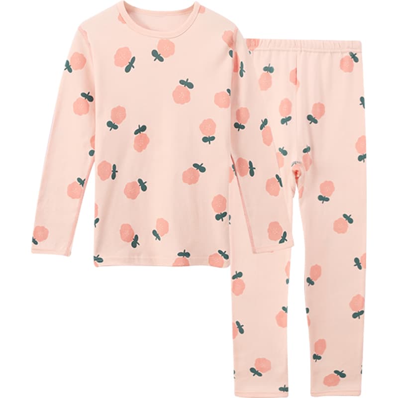 Hodo Sets Crew Neck Moderate Nude Pink