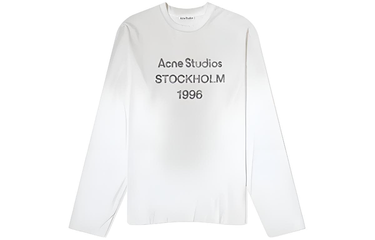 Acne Studios Logo Long Sleeve Tee