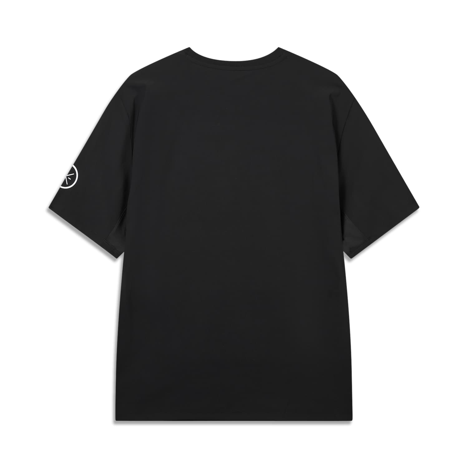 LiNing Way Of Wade TShirts Black Crew Neck Moderate