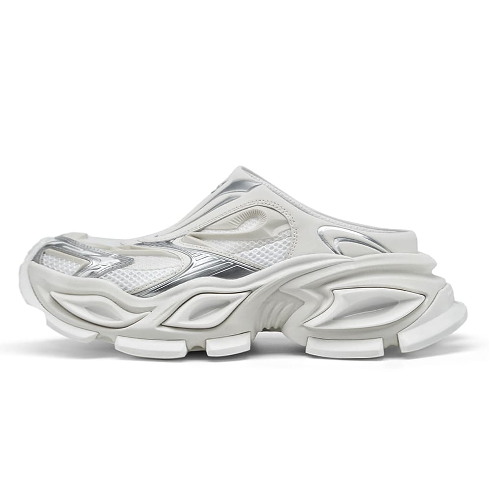 OGR Closed Toe Slippers White