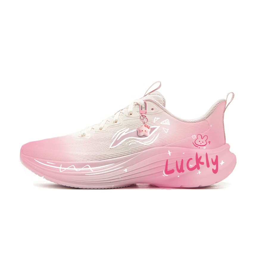 Li Ning Light Breeze Lightweight White Pink