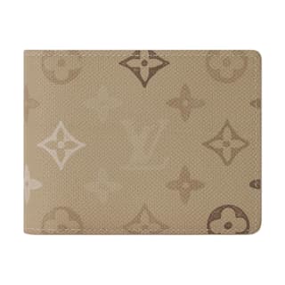 LOUIS VUITTON Multiple Monogram Surplus Coated Canvas Wallet Sand