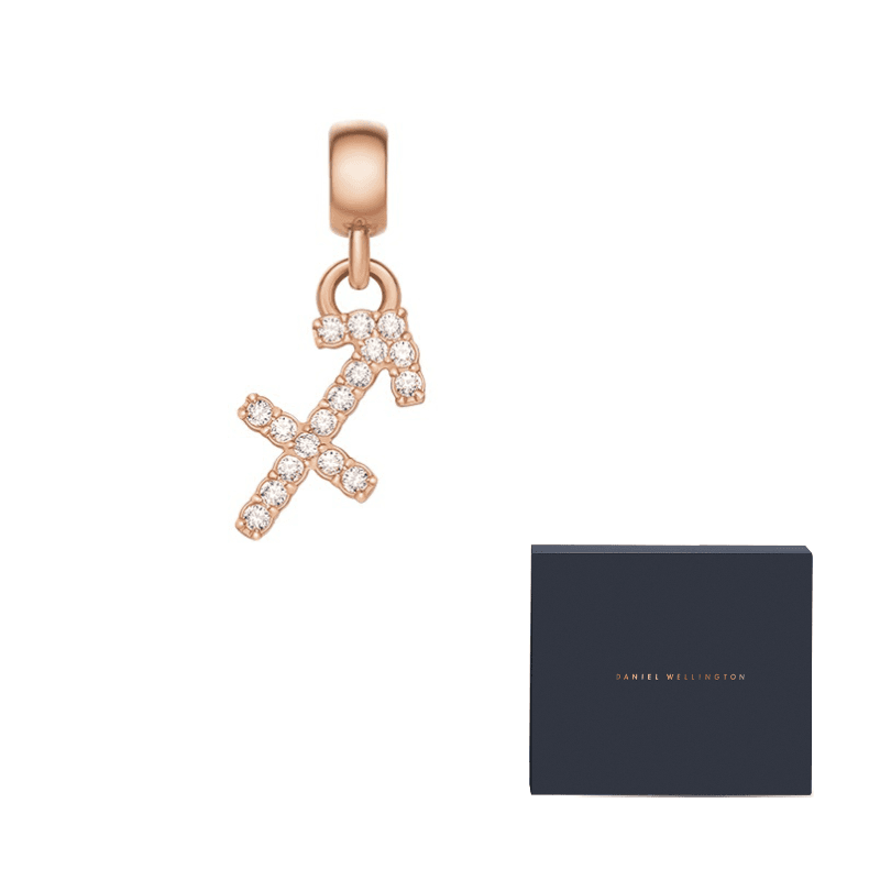 Daniel Wellington Crystal Stainless Steel , Karat Gold Coating Layer Crystal Pendant, Exclusive Whisper Collection