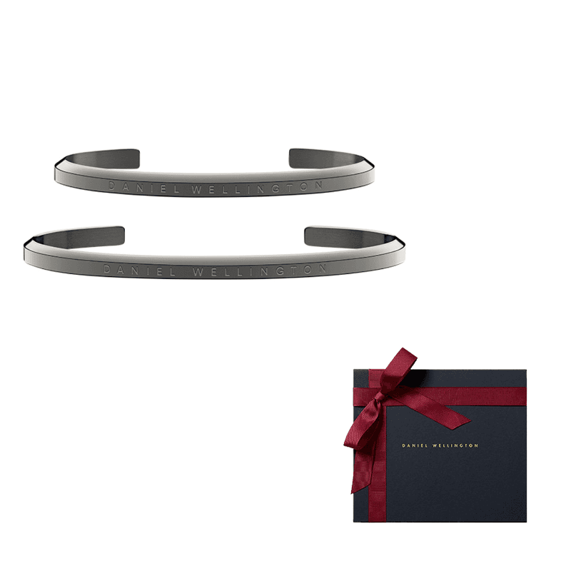 Daniel Wellington Alloy Bangles Space Gray Space Gray