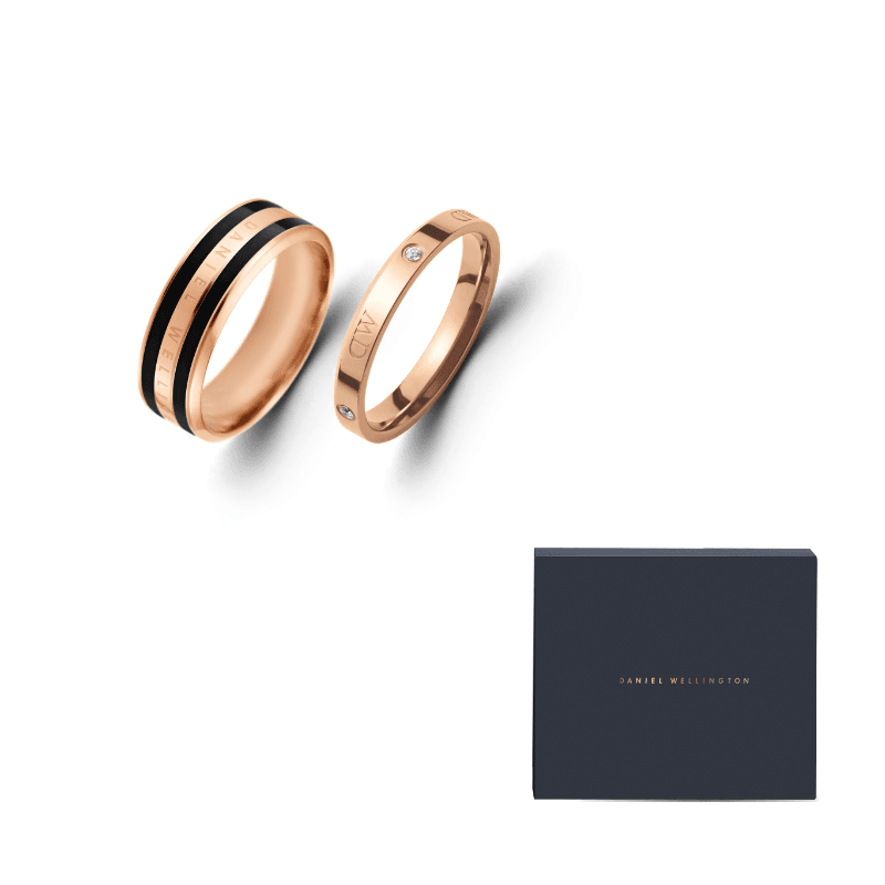 Obsidian Black & Rose Gold