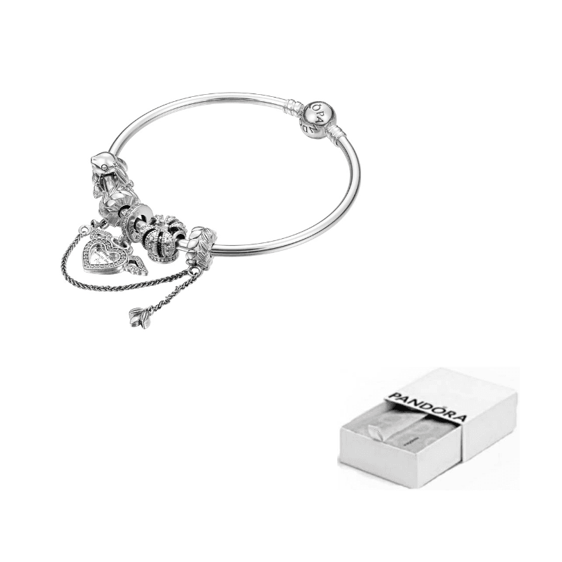Pandora 925 Sterling Silver Bracelets Silver Silver