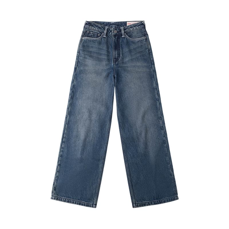 EVISU Jeans Denim Blue Moderate Straight Fit