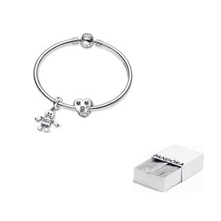 Pandora 925 Sterling Silver Bangles Silver