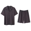Men'sDark Smoke Gray[100% cotton, Moisture Absorption and Breathable]
