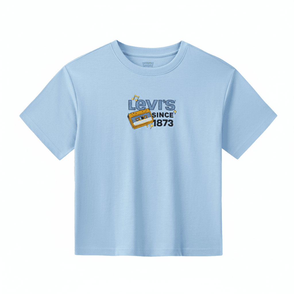 Levi's TShirts Crew Neck Thin NonStretch