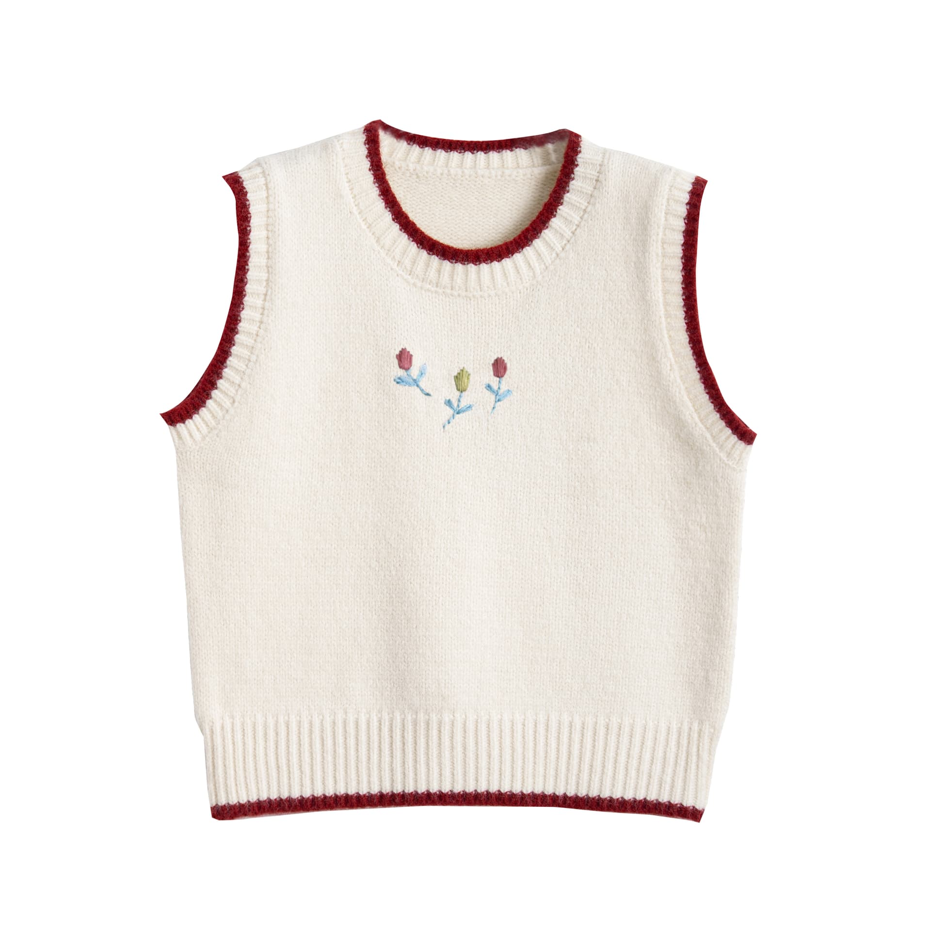 Tonlion Knitwear Beige Apricot Crew Neck Moderate Other