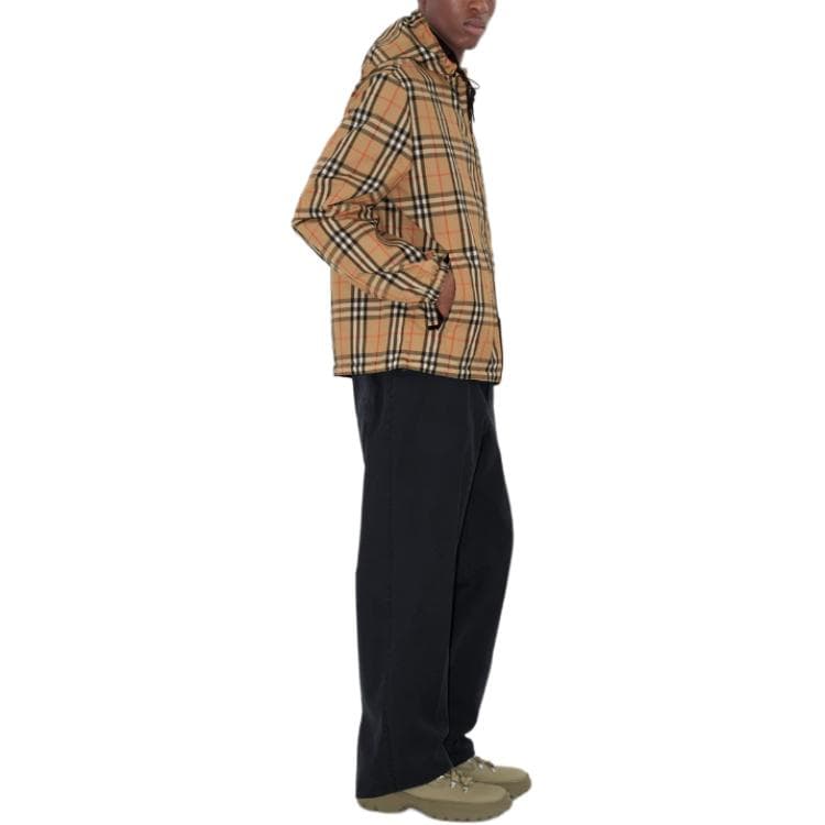 Burberry Checked Reversible ZipUp Jacket