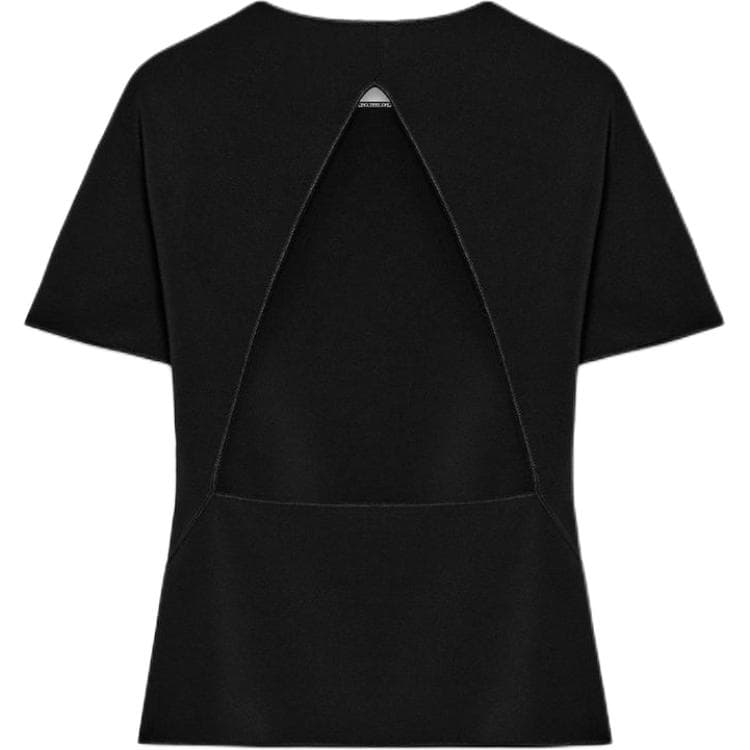 ZARA TShirts Black Crew Neck