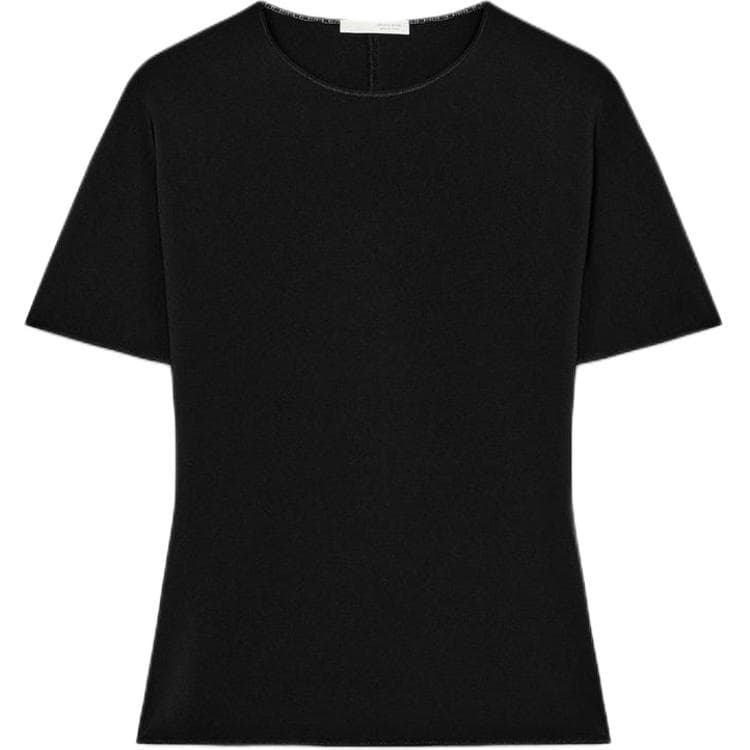 ZARA TShirts Black Crew Neck