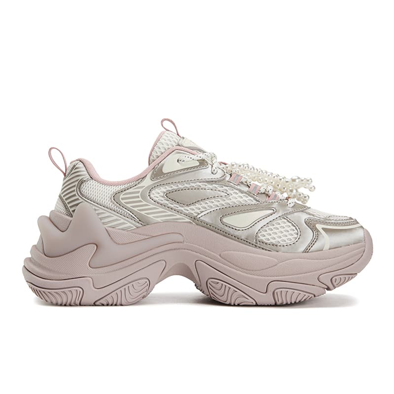 FILA SOFIA Fishbone Breathable Lightweight Height Increasing Chunky