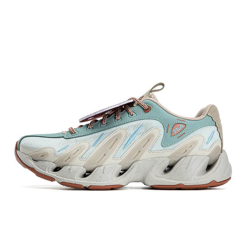 FILA VETTA Textile, Synthetic AbrasionResistant, Breathable, Lightweight Lowtop Chunky