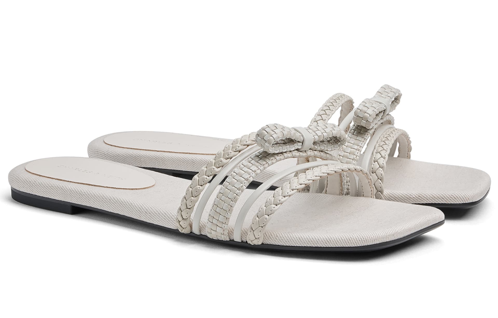 CHARLES&KEITH Composite Sole Slide Slippers