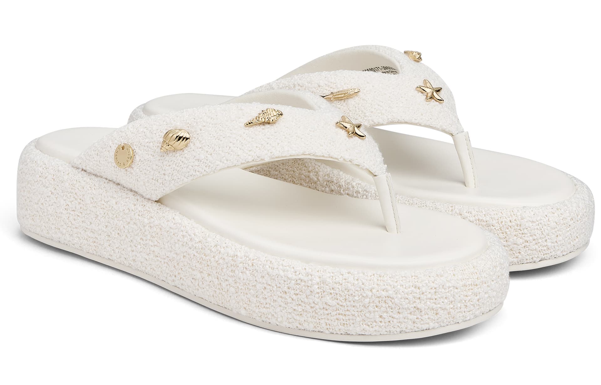 CHARLES&KEITH Composite Sole Flip Flops