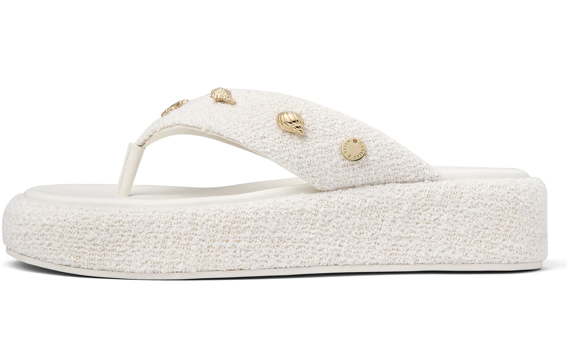 CHARLES&KEITH Composite Sole Flip Flops