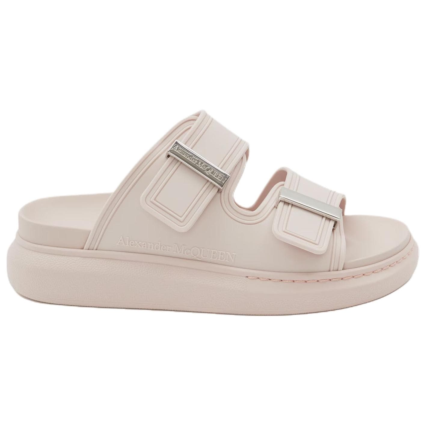 Alexander McQueen Hybrid Slide Slippers Rose Tea