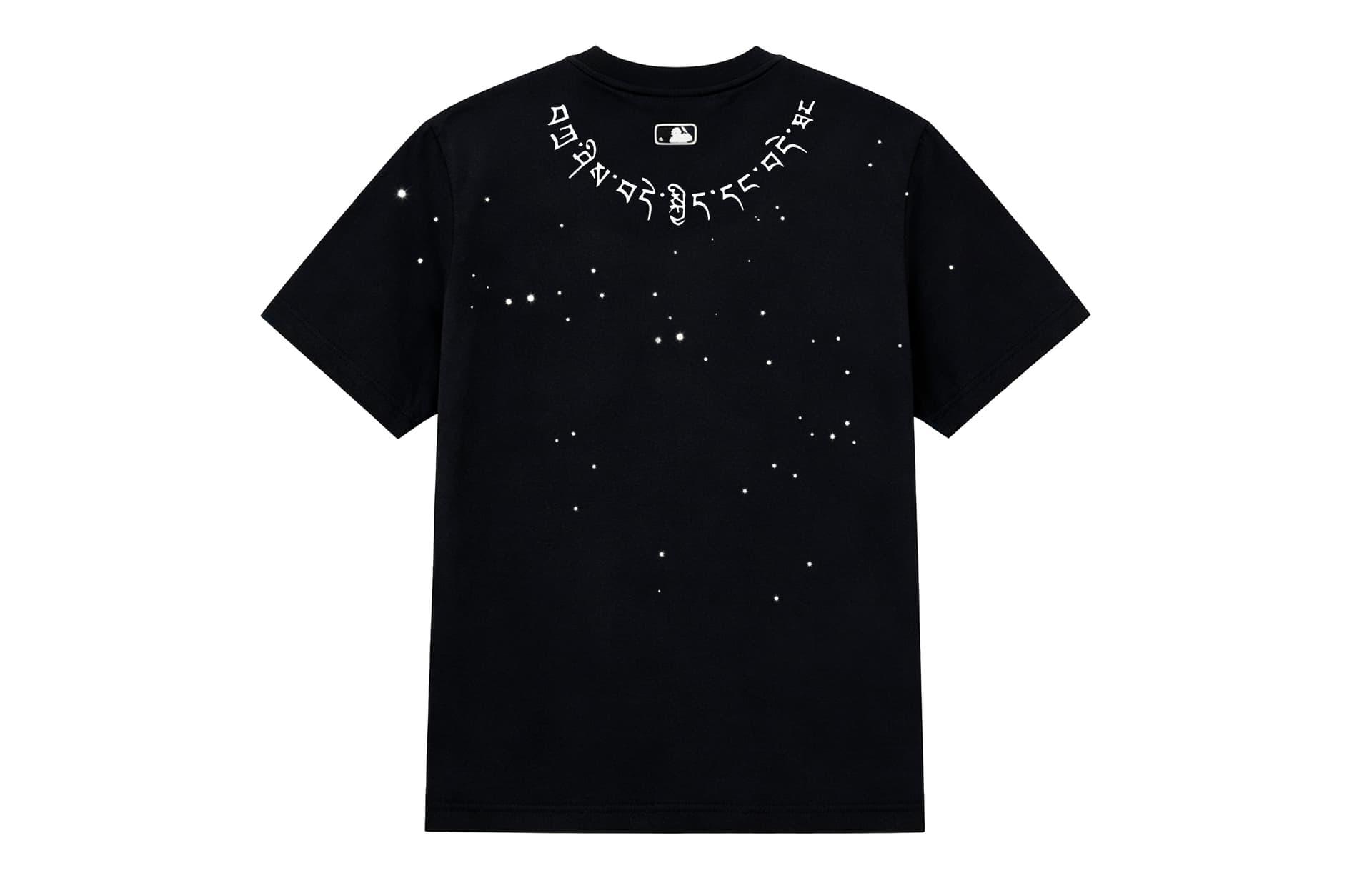 MLB TShirts Black Crew Neck Thin