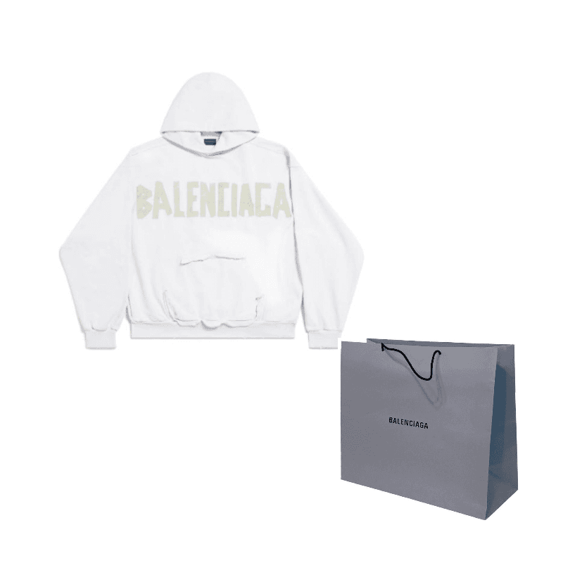 Balenciaga Pre Owned 2010s Tape Type Hoodie