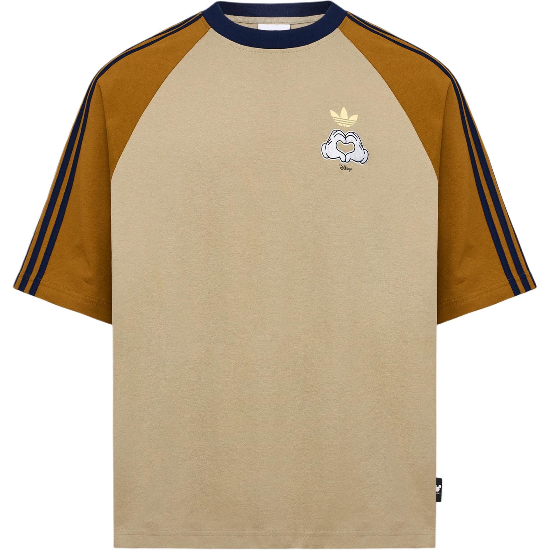 Adidas Originals X Disney TShirts Wonder Goods Brown/Bronze Strata Crew Neck Moderate