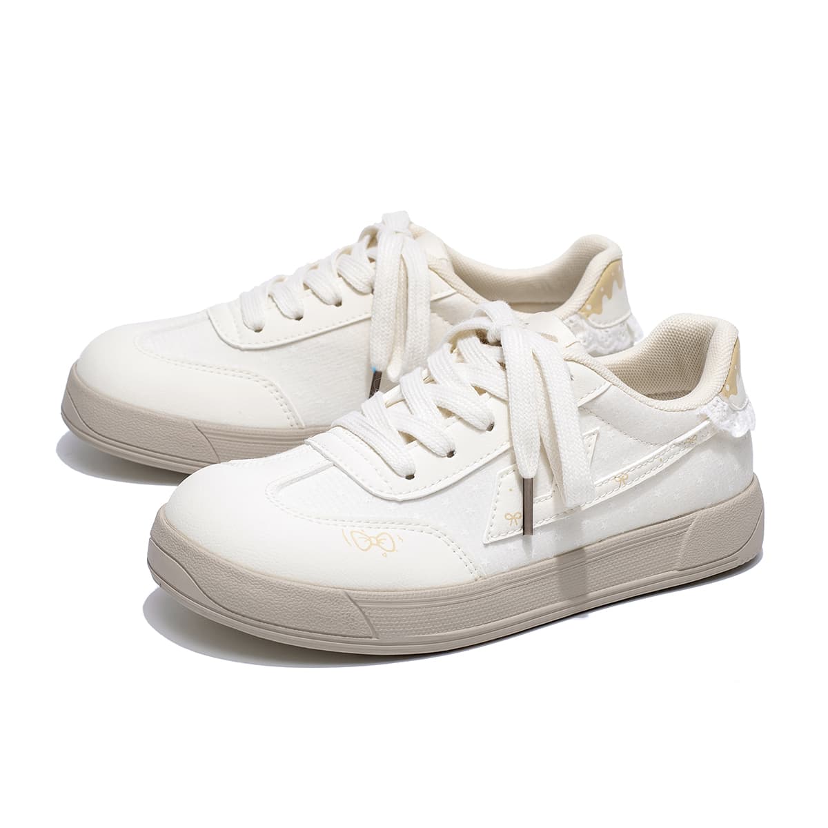 WARRIOR Lowtop Beige, Light Blue/Light Yellow, Light Green/Pink