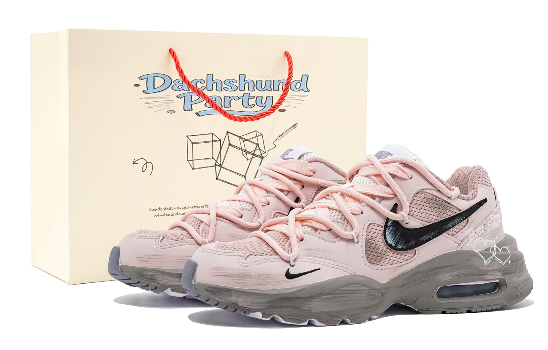 Nike Air Max Furiosa Rebound Breathable Pink White