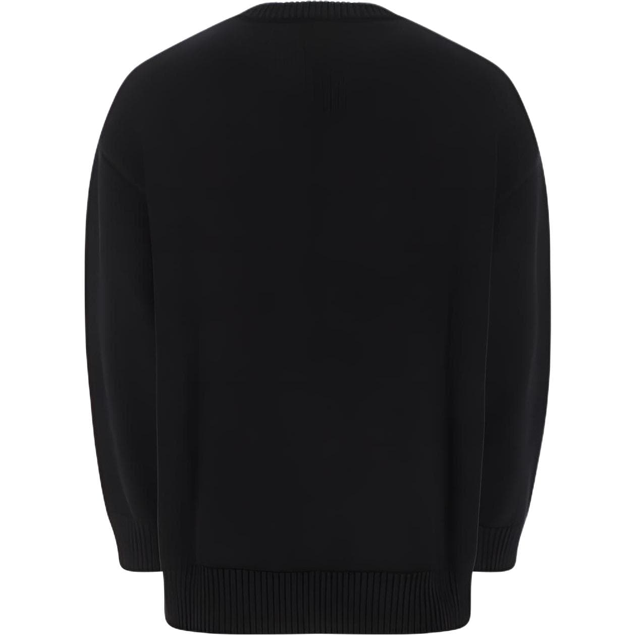 Balenciaga Sweaters Black Crew Neck Moderate Other