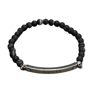 Alexander McQueen Beaded Skull Bracelet