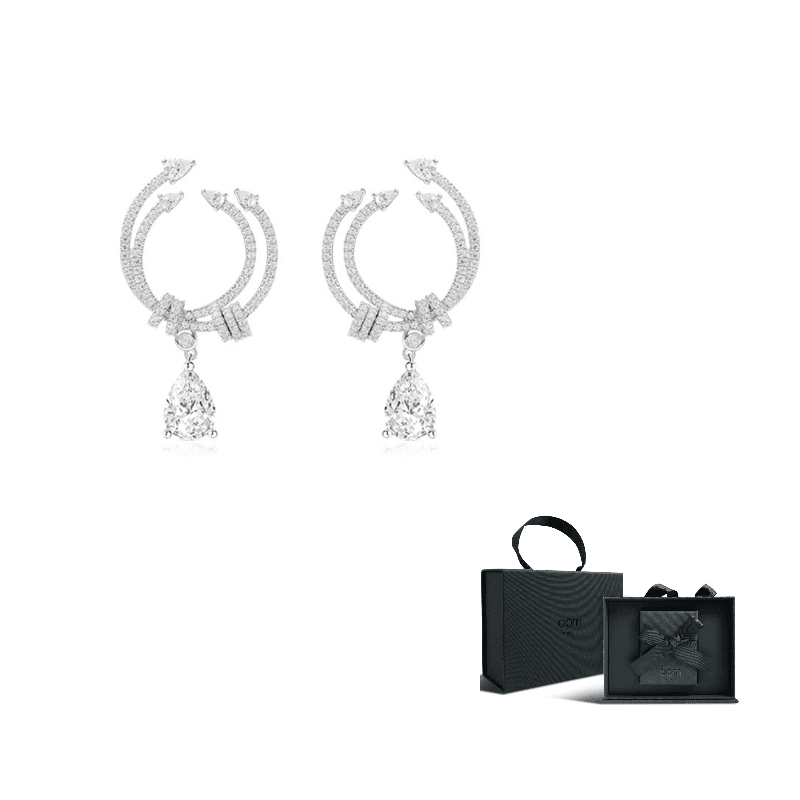 Apm Monaco Festival Earrings Silver