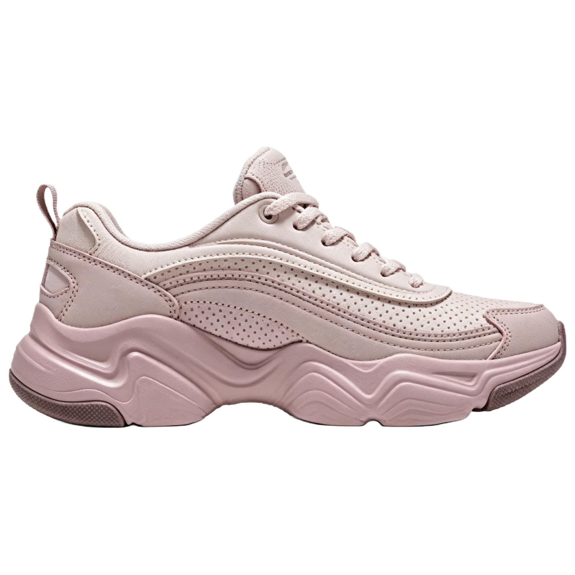 Skechers DLITES Chunky Lowtop Light Nude Pink