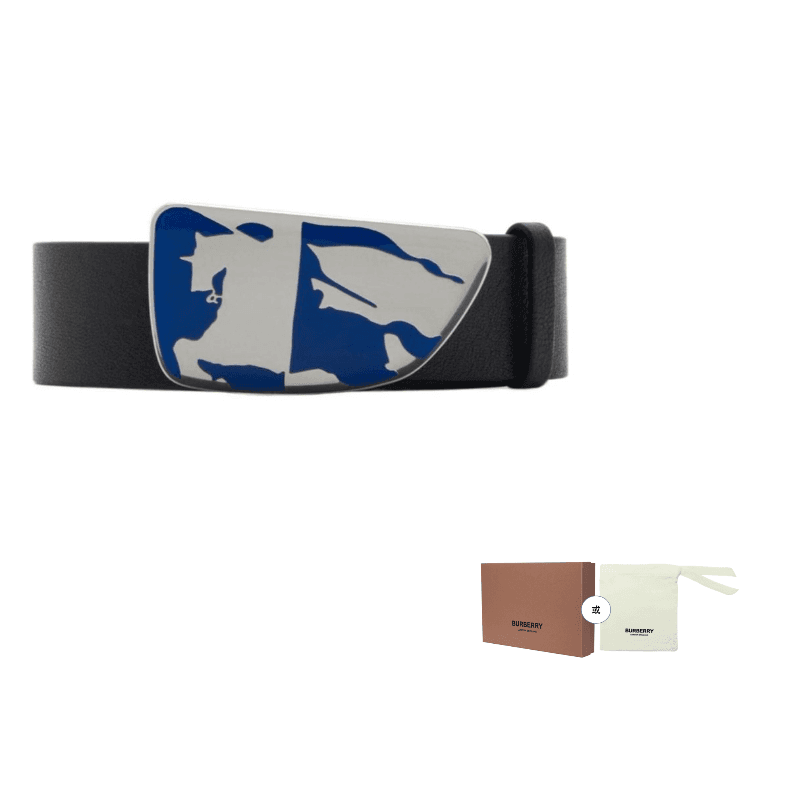Burberry Calfskin Black Width 2.5cm Black
