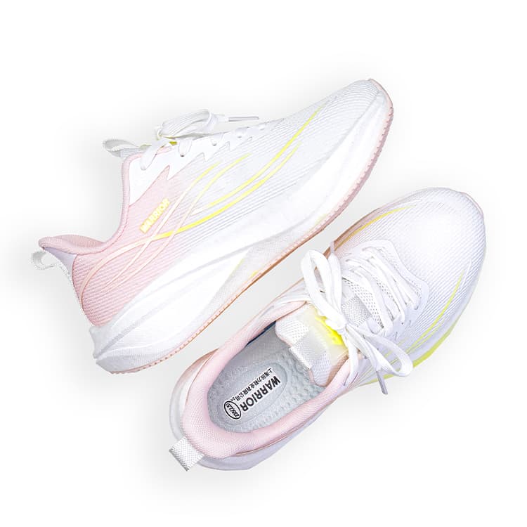 WARRIOR Lowtop White Pink Yellow