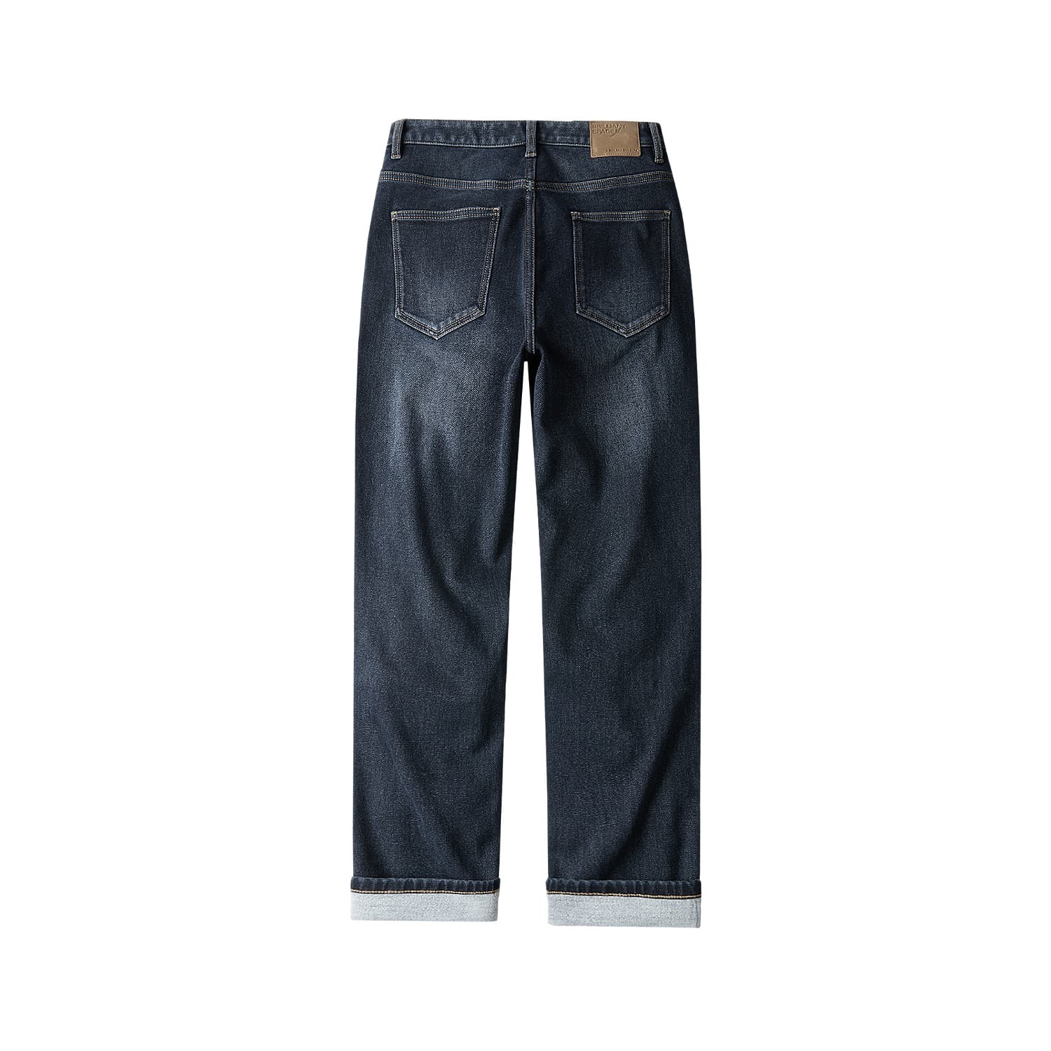 HLA Jeans Blue Gray Denim Gradient (Dark) G5 Moderate Straight Fit