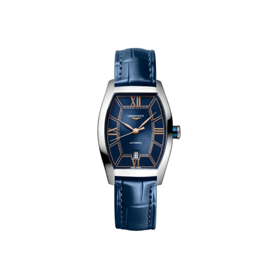 LONGINES Collection Automatic Mechanical Movement 30m Waterproof Watch 26mm*30.6mm Blue Dial