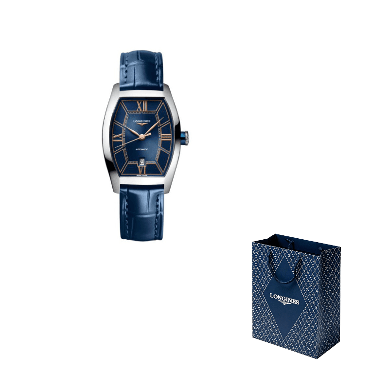 LONGINES Collection Automatic Mechanical Movement 30m Waterproof Watch 26mm*30.6mm Blue Dial