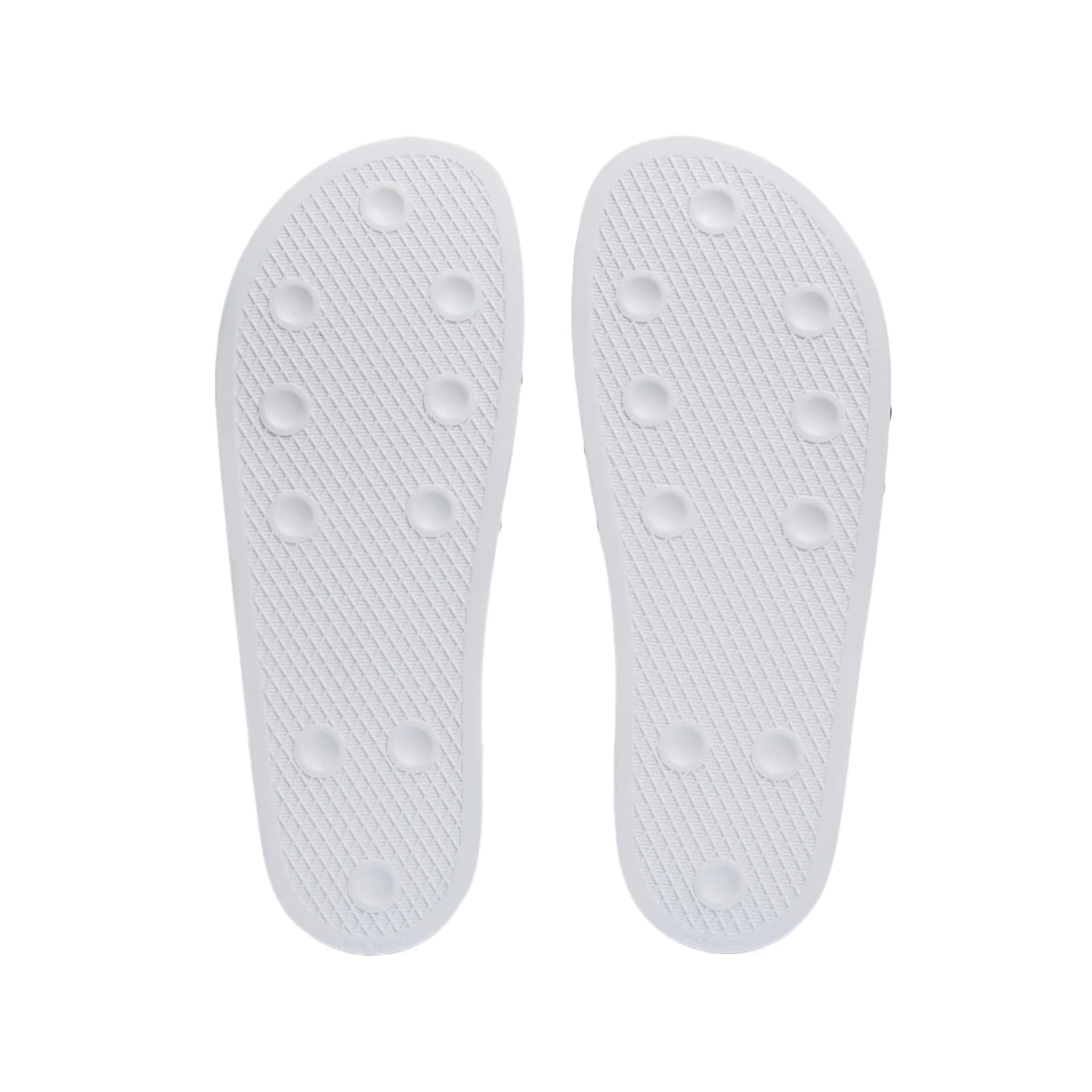 Adidas Originals Trefoil Slide Slippers White/Strawberry Red