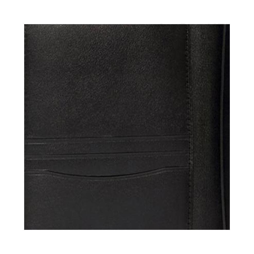 COACH Calfskin Passport Holder Black