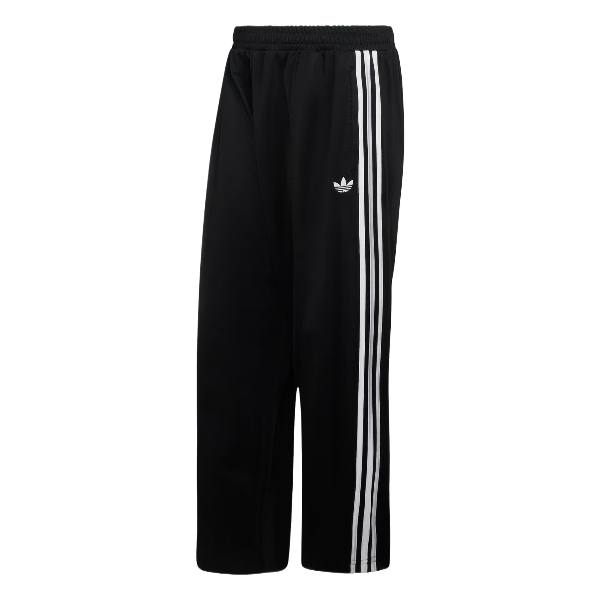Adidas Originals Knitted Sweatpants Black Moderate Wide Leg