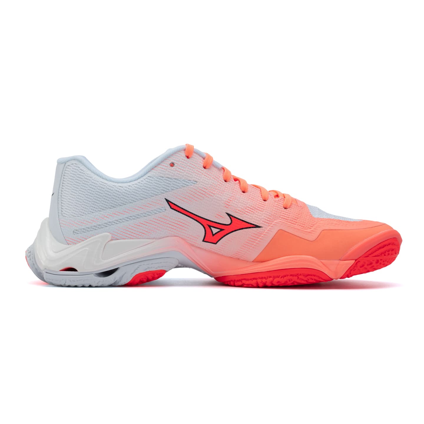 Mizuno Wave Lightning Volleyball Lowtop Orange/White