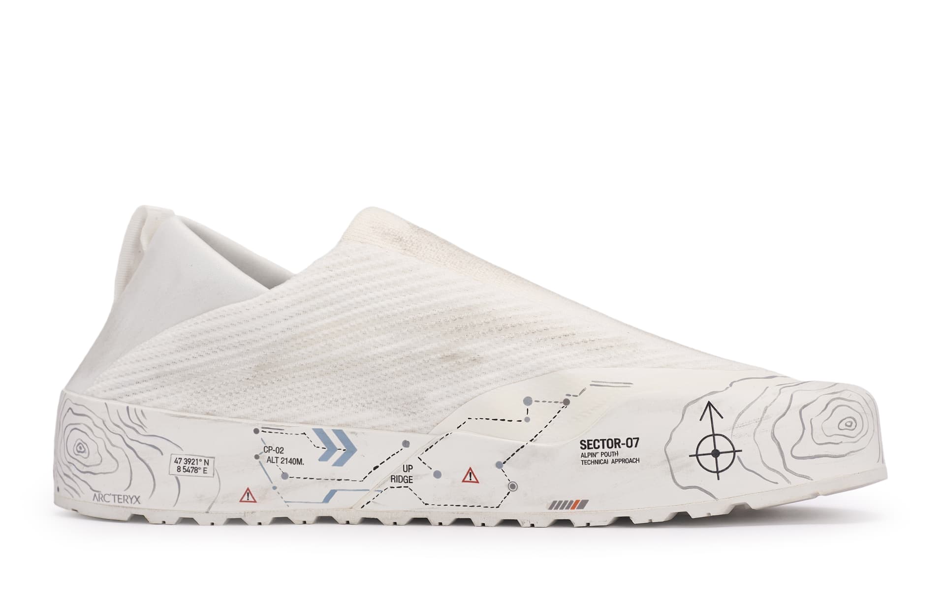 Arcteryx KRAGG Lowtop White/Gray/Orange