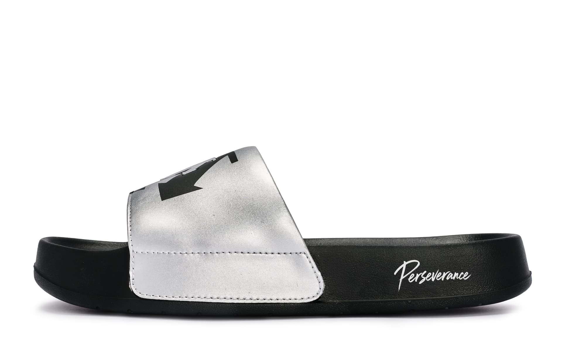 DESCENTE ICING NAS Slide Slippers Black/Silver