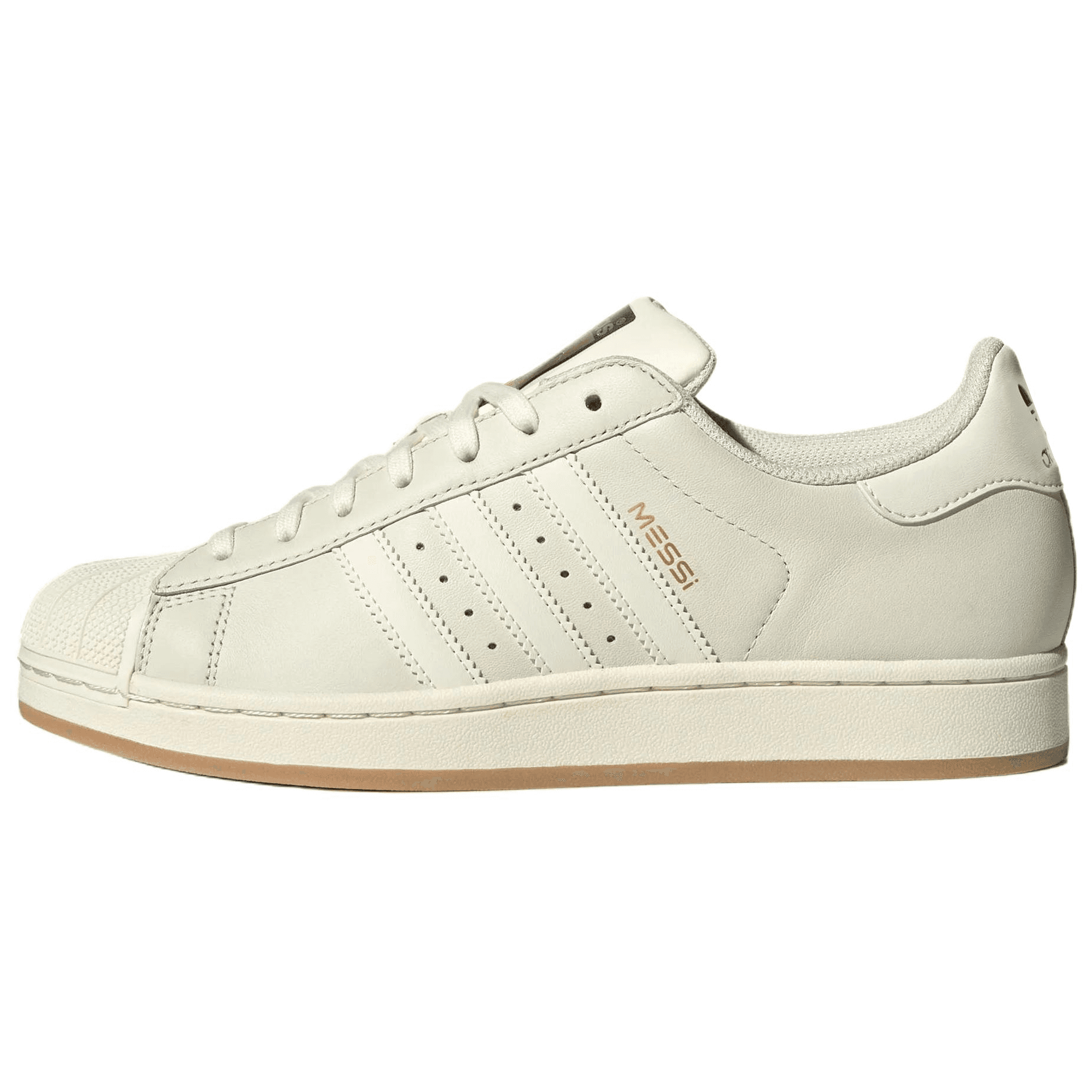 MESSI X Adidas Originals SUPERSTAR Skate Lowtop Ivory White