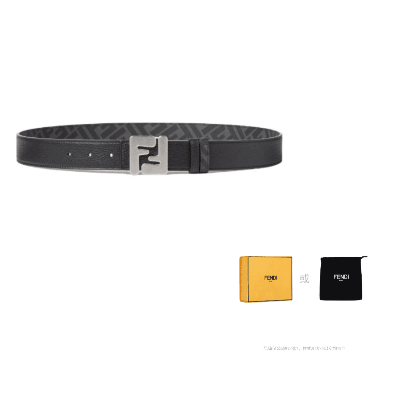 FENDI PU Polyurethane, Cotton, Polyester, Calfskin Black Black