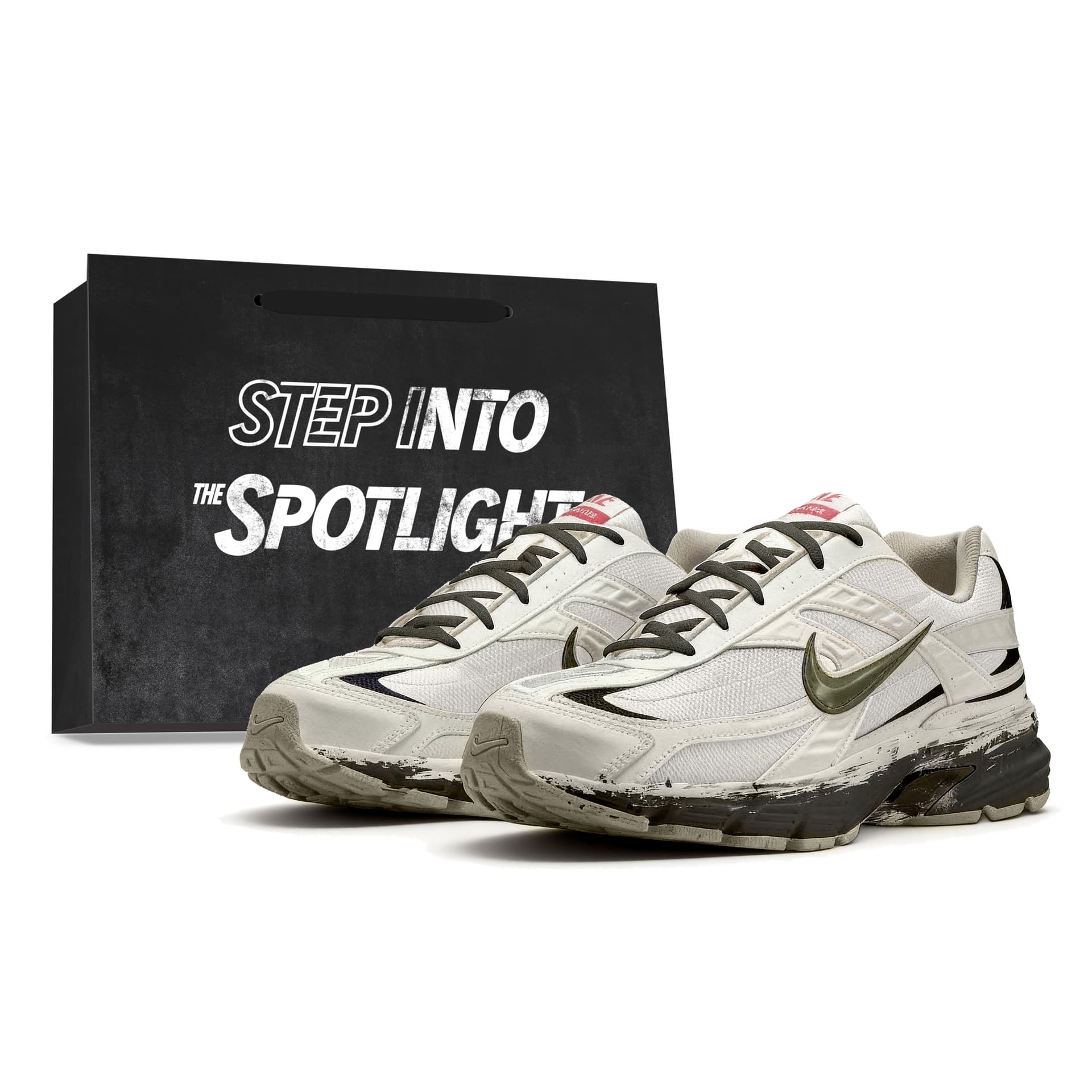 Nike Initiator Lowtop White/Gray/Green