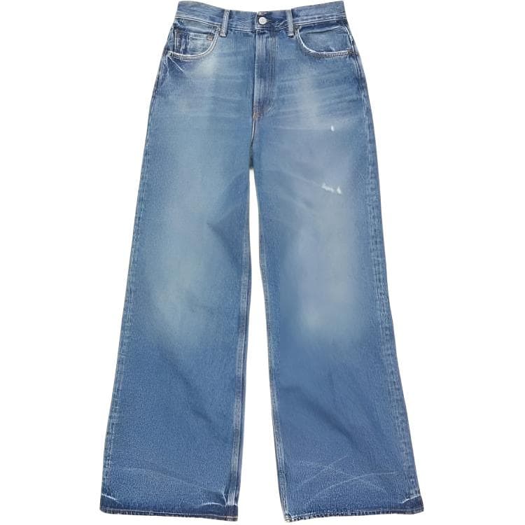 Acne Studios Relaxed Fit 2022F Jeans Mid Blue
